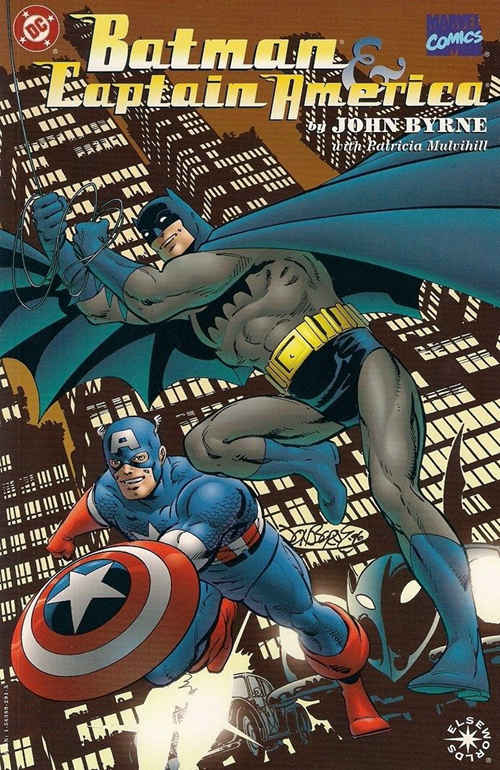 漫威漫画-蝙蝠侠与美国队长