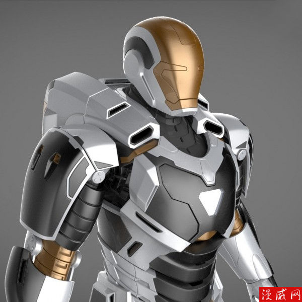 钢铁侠装甲-Mark XXXIX（马克39）号3D效果图正面照
