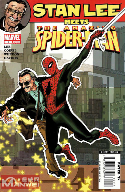 漫威漫画-斯坦&amp;#183;李与蜘蛛侠（Stan Lee Meets Spider-Man）