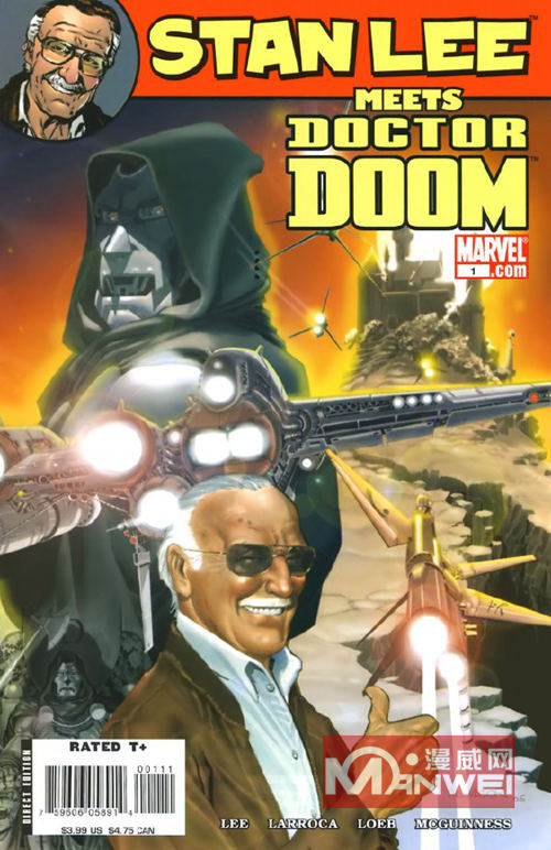 漫威漫画-斯坦&amp;#183;李与末日博士（Stan Lee Meets Dr.Doom）
