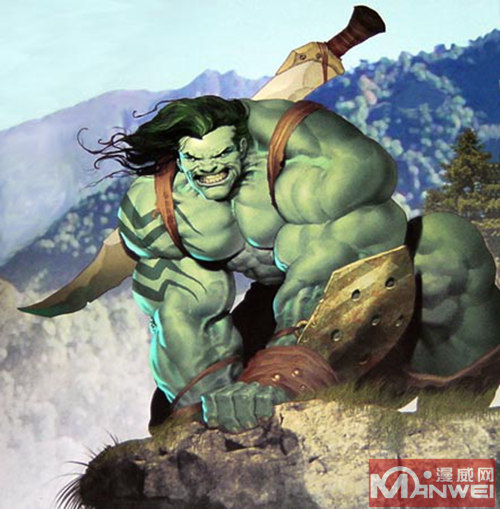 浩克之子（Son of Hulk）斯卡尔(skaar) - 漫威英雄 -